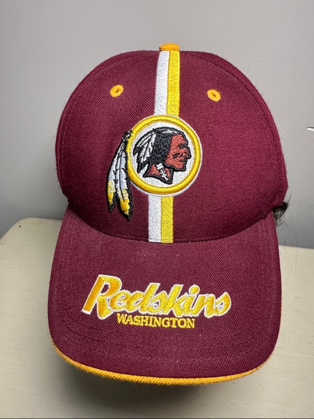 Burgundy Washington Redskins NFL wool vintage Cap